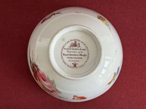 A Flight, Barr and Barr Worcester Porcelain Slop Bowl c.1815-1820