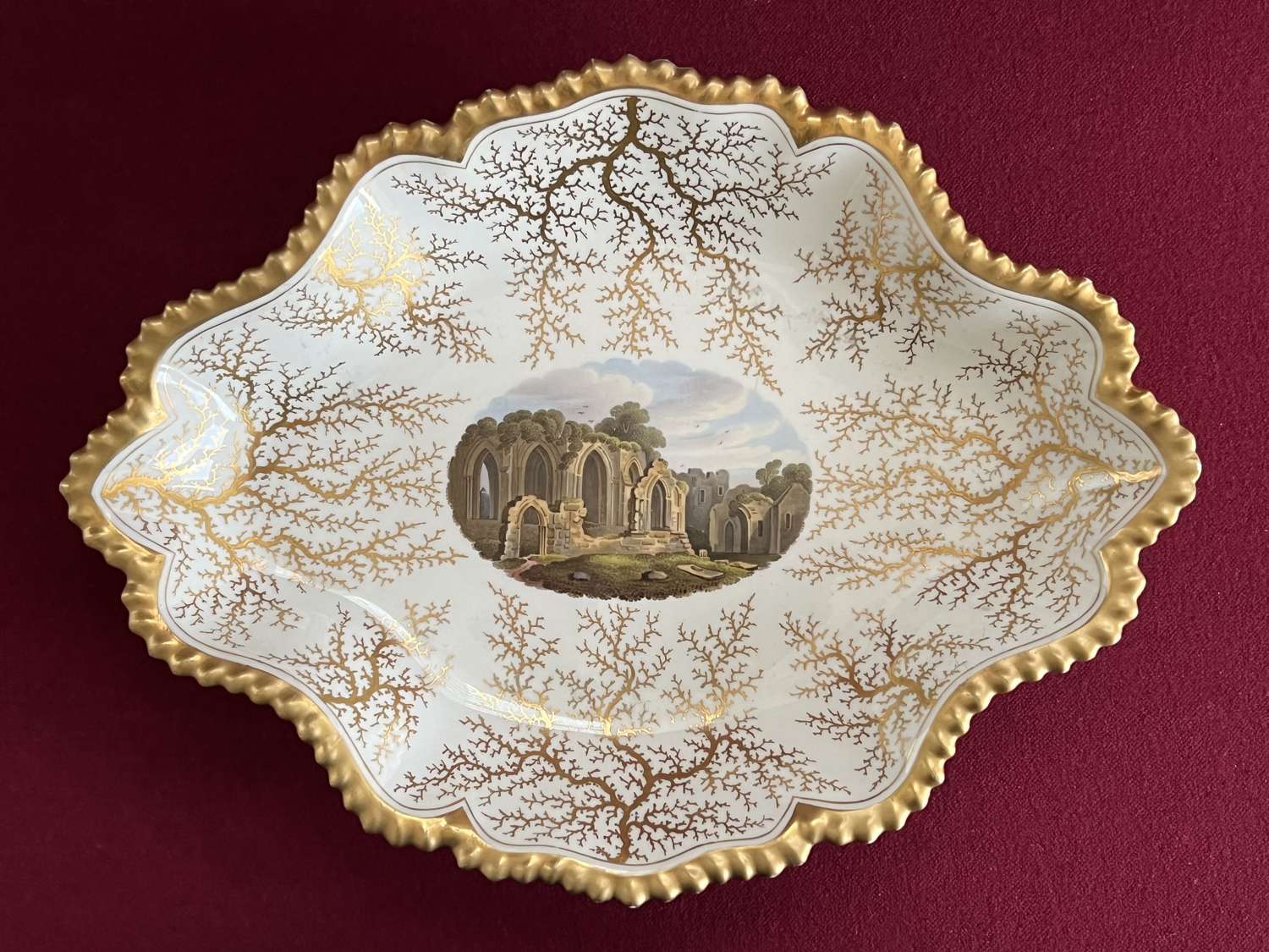 A Flight, Barr & Barr Worcester Porcelain Dessert Dish c.1820