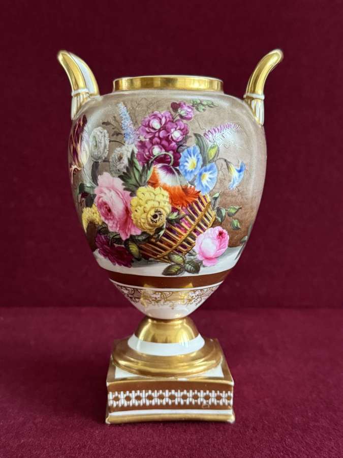 A rare Spode Porcelain Vase c.1820-1830