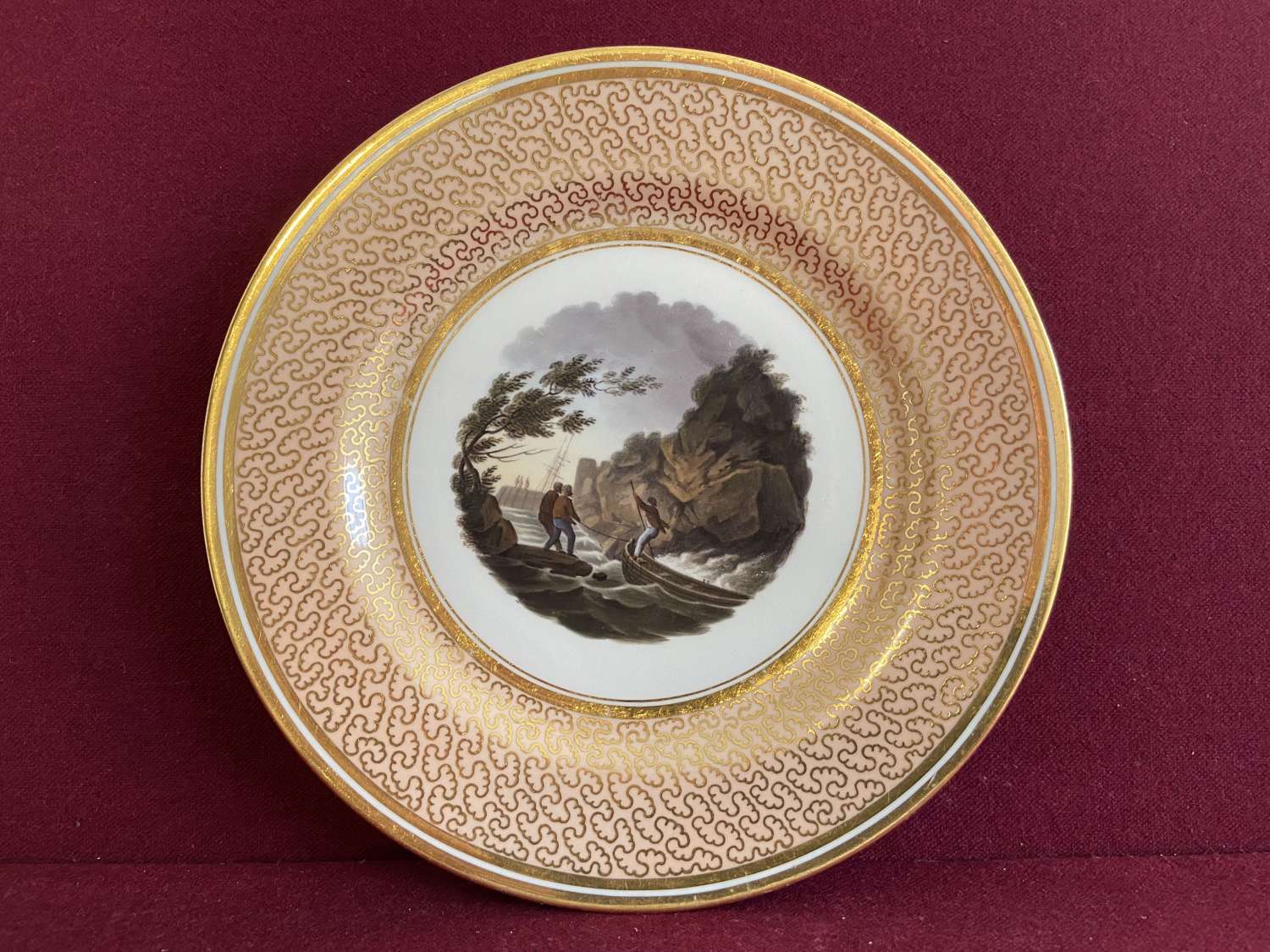 A Barr Flight Barr Worcester Dessert plate c.1804-1813