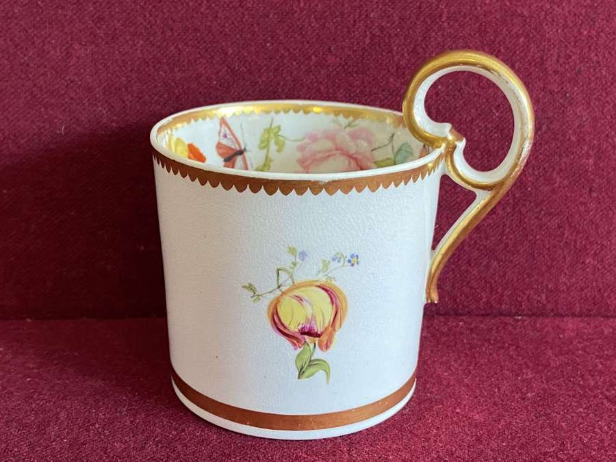 A Bloor Derby Porcelain Coffee Can c.1815