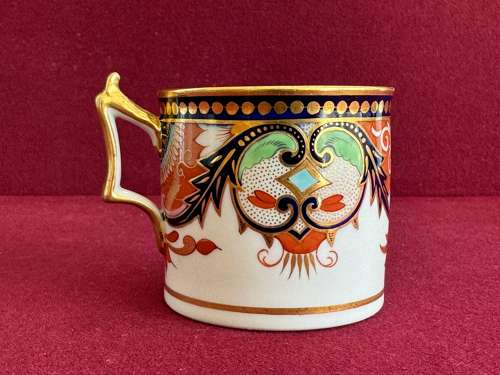 A Flight, Barr and Barr Worcester Porcelain Imari Pattern Coffee Can