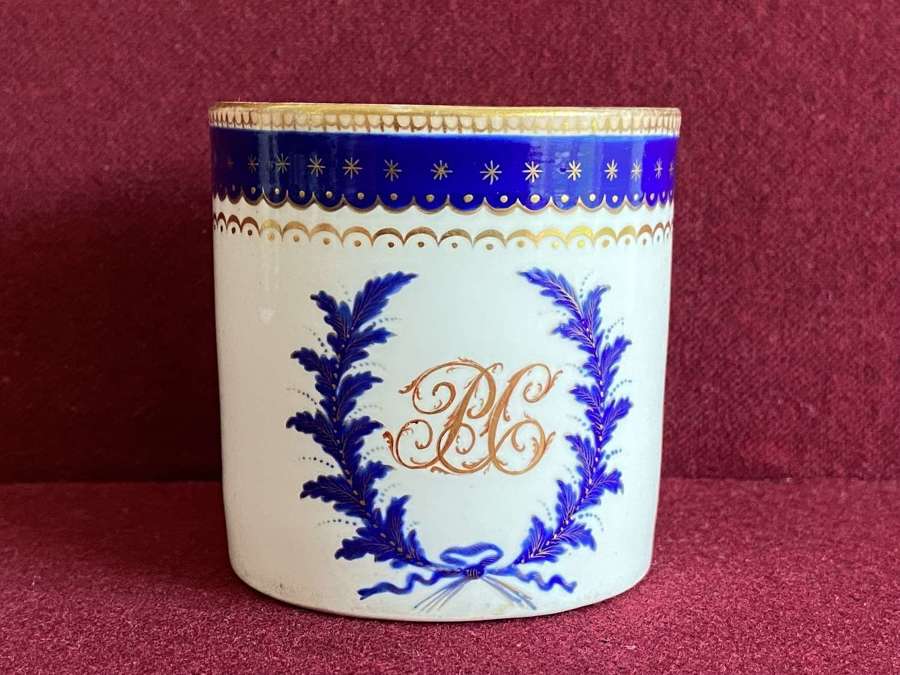 A Spode Porcelain Coffee Can c.1800-1815