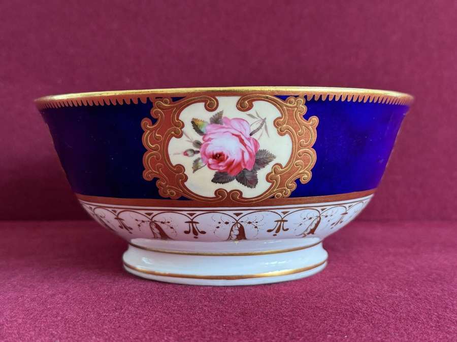 A Chamberlain Worcester Waste Bowl in pattern 864 c.1815