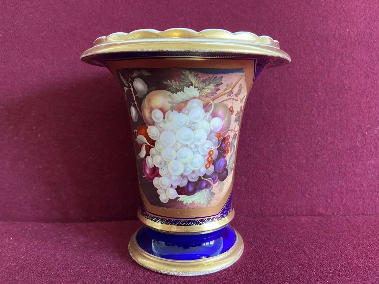 A fine Staffordshire Porcelain Spill Vase c.1820