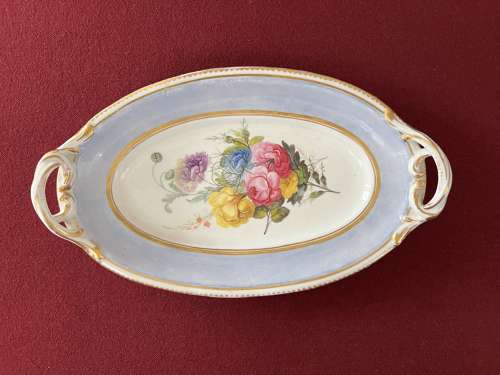 A rare Derby porcelain tureen c.1795 decorated by Edward Withers