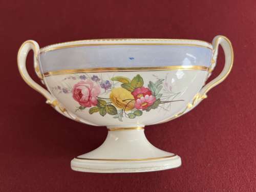 A rare Derby porcelain tureen c.1795 decorated by Edward Withers