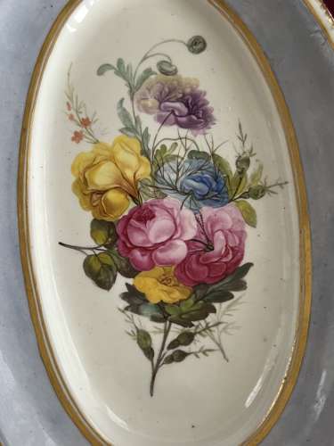 A rare Derby porcelain tureen c.1795 decorated by Edward Withers