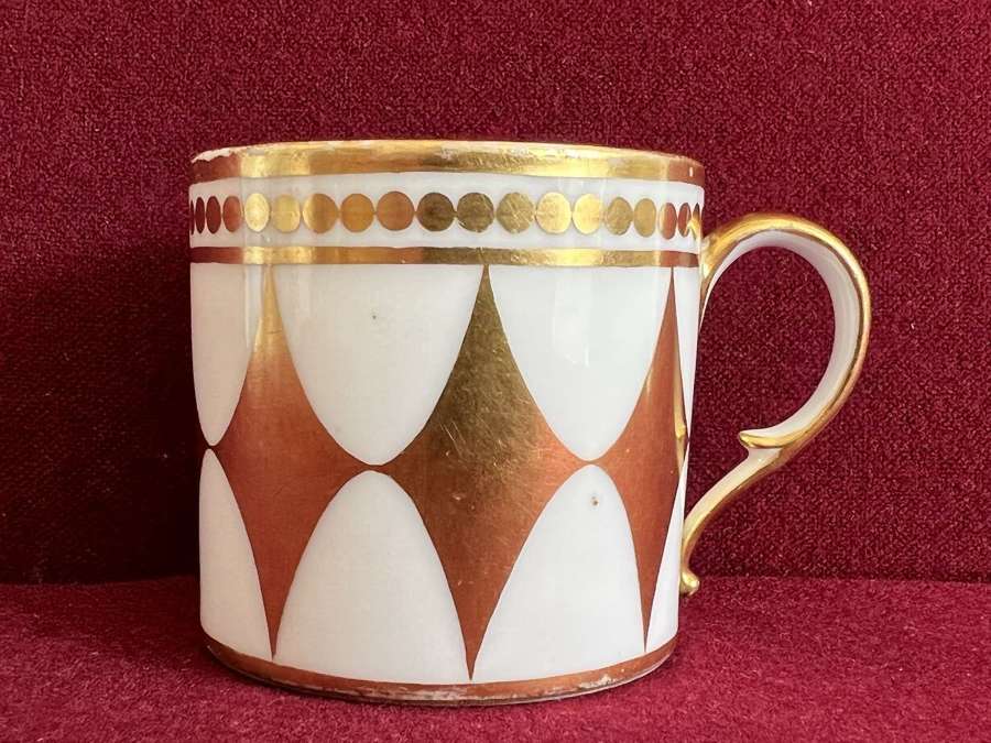 A French Porcelain Coffee Can possibly Darte c.1810