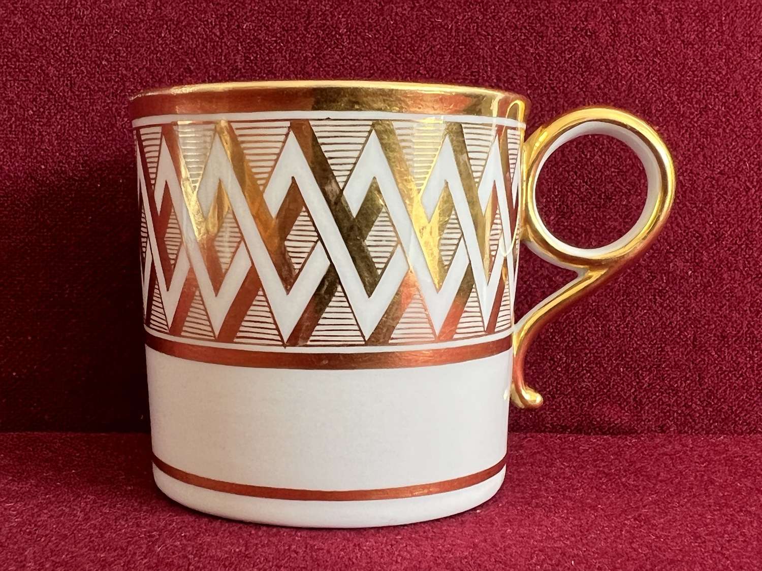 A Barr Worcester Porcelain Coffee Can c.1800-1804