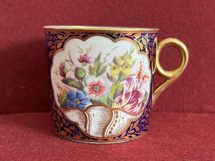 A Minton porcelain coffee can c.1815