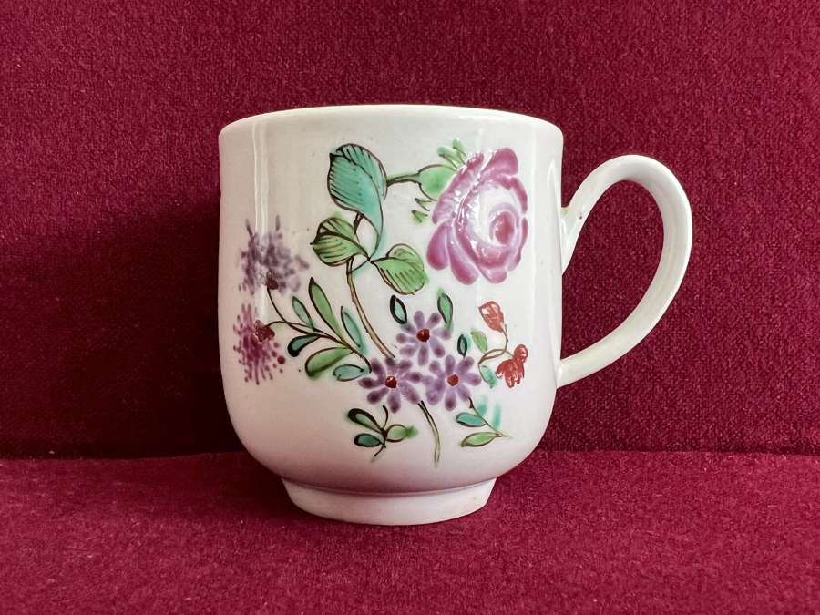 A Philip Christian Liverpool Porcelain Coffee Cup c.1768