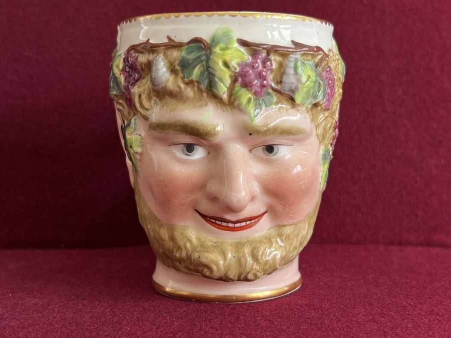 A William Duesbury Derby Porcelain Bacchus Mug c.1790