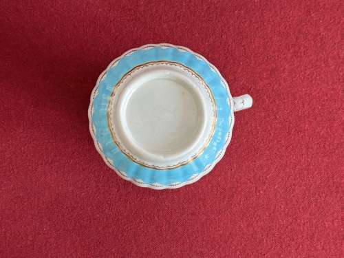 A First Period Worcester Fluted Cream Jug c.1780