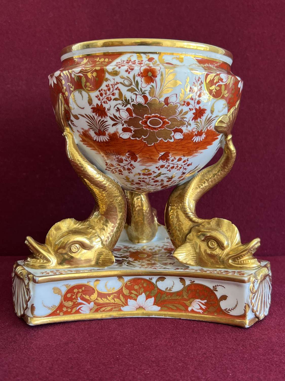 A Chamberlain Worcester Porcelain Cream Tureen c.1805-1810