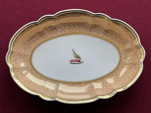 A Flight, Barr & Barr Worcester Porcelain Dessert Dish from the Pullar Service c.1830