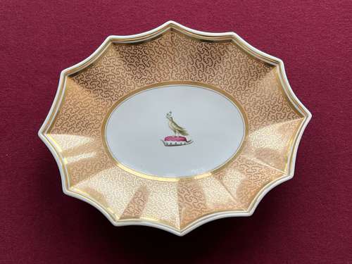 A Flight, Barr & Barr Worcester Porcelain Dessert Dish from the Pullar Service c.1830
