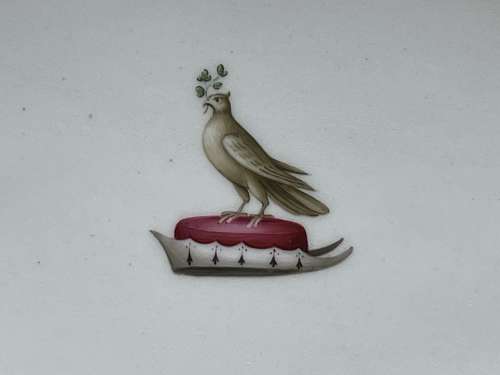 A Flight, Barr & Barr Worcester Porcelain Dessert Dish from the Pullar Service c.1830