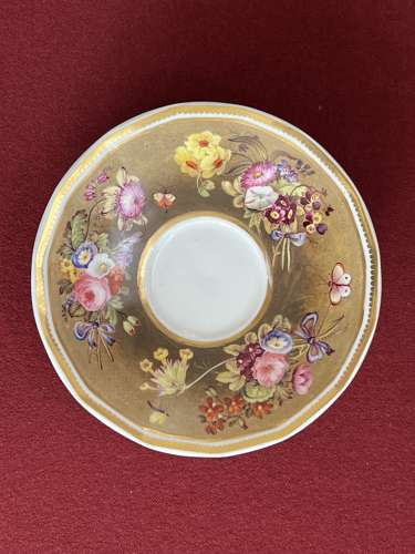 A fine Spode porcelain Coffee Cup & Saucer c.1830