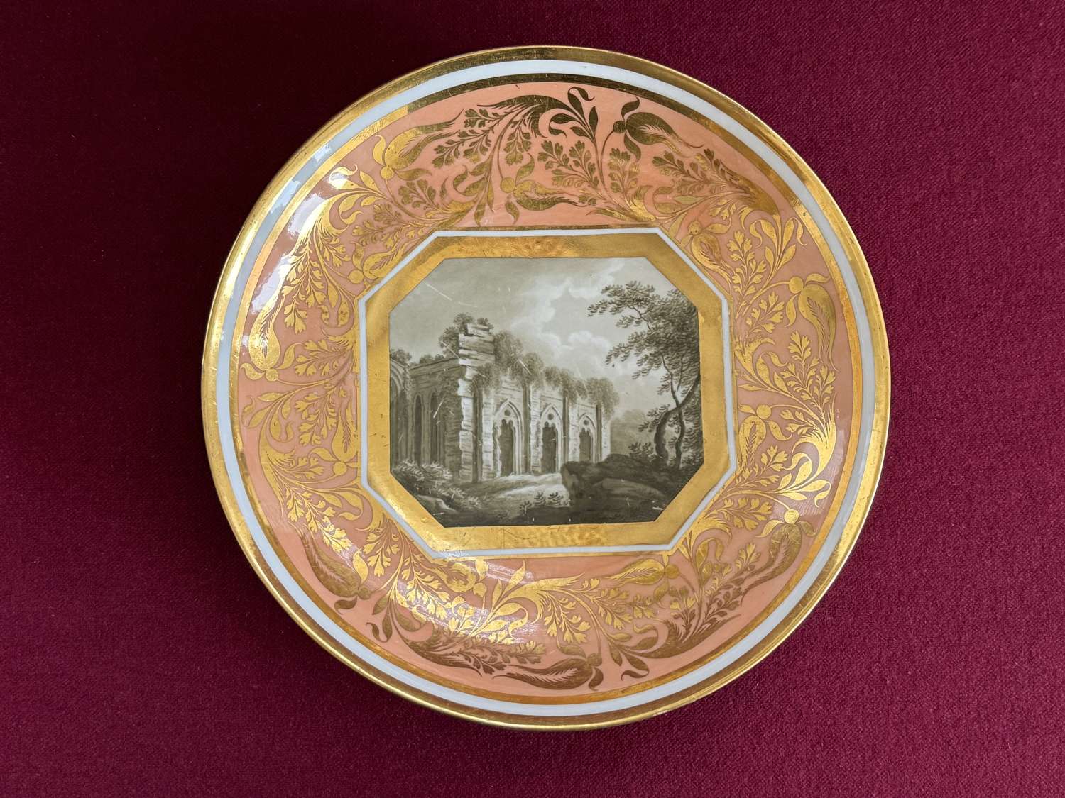 A Barr, Flight & Barr Worcester Porcelain Saucer Dish c.1810