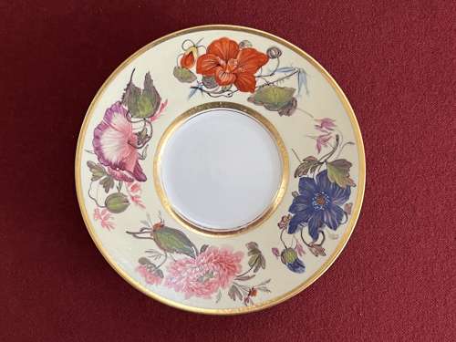 A Flight, Barr and Barr Worcester porcelain trio c.1815