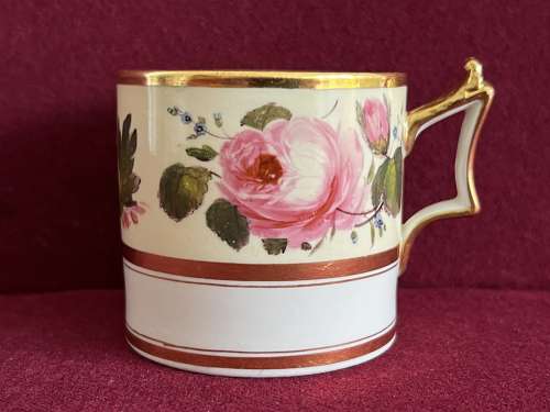 A Flight, Barr and Barr Worcester porcelain trio c.1815