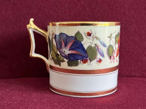 A Flight, Barr and Barr Worcester porcelain trio c.1815