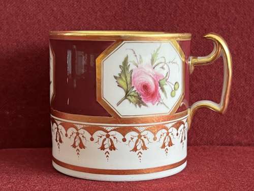 A Barr, Flight & Barr Worcester Porcelain Trio c.1810-1814