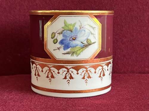 A Barr, Flight & Barr Worcester Porcelain Trio c.1810-1814