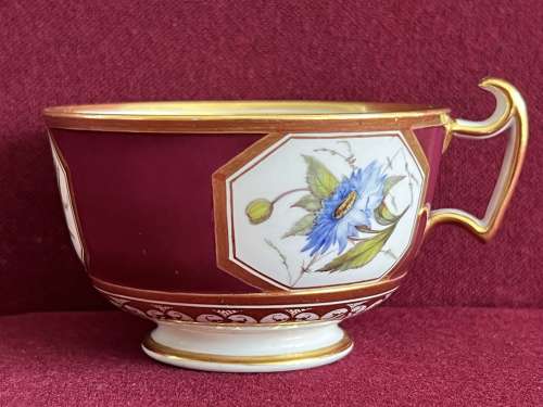 A Barr, Flight & Barr Worcester Porcelain Trio c.1810-1814
