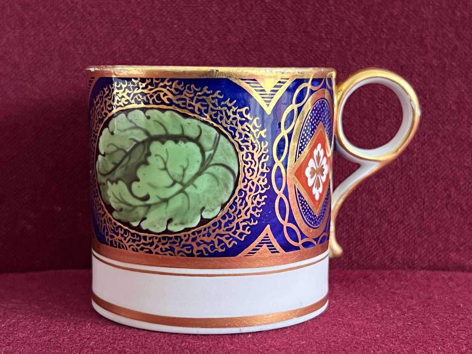 A Barr, Flight & Barr Worcester Porcelain Coffee Can c.1810