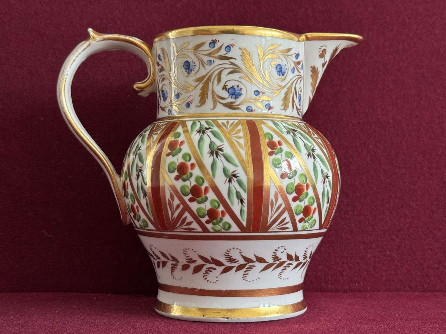 A John Rose Coalport Porcelain Jug c.1800-1810
