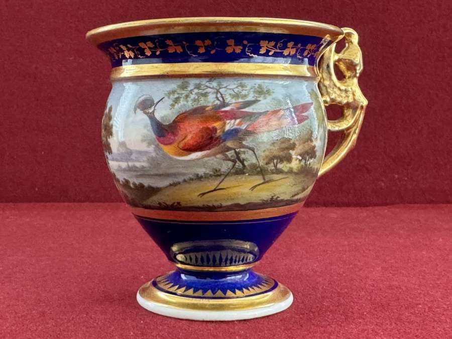 A Flight, Barr & Barr Worcester Porcelain Cabinet Cup c.1815 - 1820
