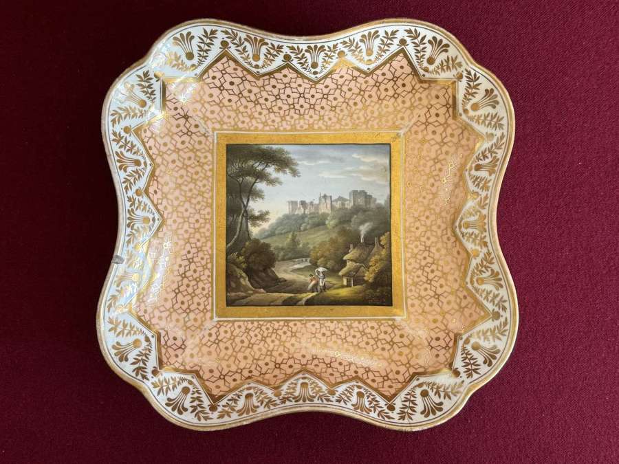A Chamberlain Worcester Porcelain Dessert Dish c.1815