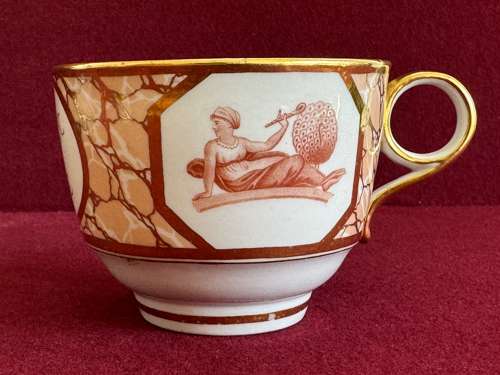 A Flight & Barr Worcester Porcelain Trio c.1800