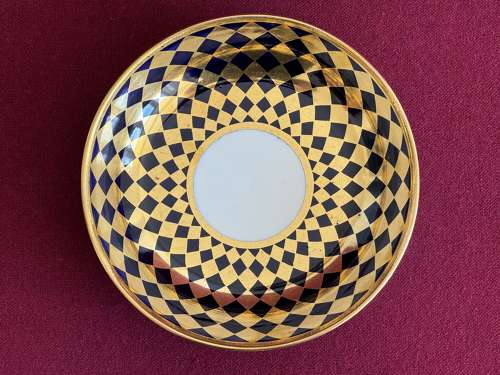 A rare Spode Porcelain Teacup & Saucer in pattern 775 c.1805