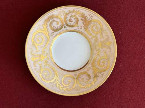 A Flight, Barr & Barr Worcester Porcelain Trio c.1815-1820