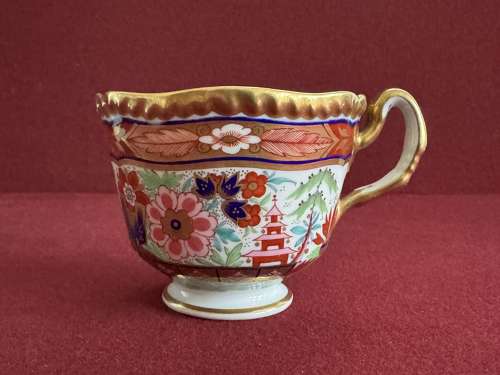 A Flight, Barr & Barr Worcester Porcelain Coffee Cup & Saucer c.1815
