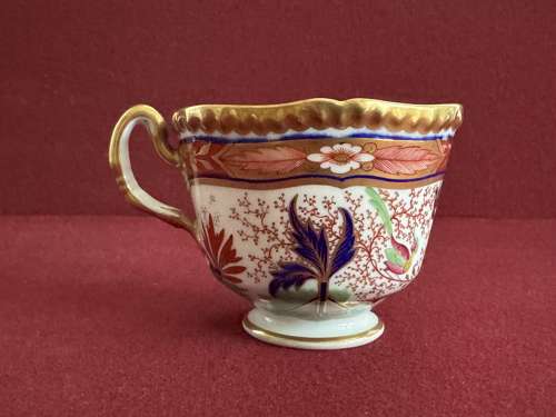 A Flight, Barr & Barr Worcester Porcelain Coffee Cup & Saucer c.1815