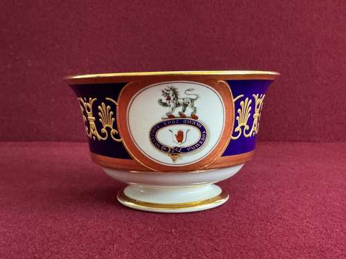 A Flight, Barr & Barr Worcester armorial Teacup & Saucer c.1821