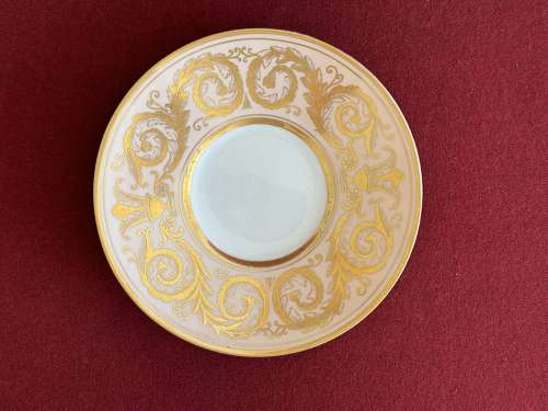 A Flight, Barr & Barr Worcester Porcelain Trio c.1815-1820