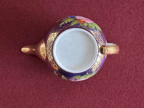 A rare Spode porcelain 'Toy' Teapot decorated in pattern 1166 c.1820