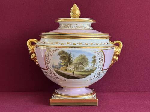 A magnificent pair of Flight, Barr & Barr Worcester Ice Pails c.1813