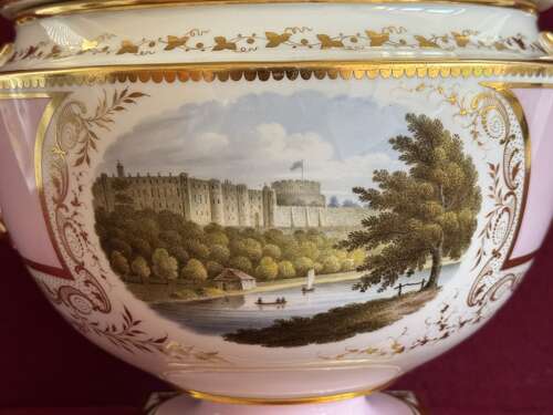 A magnificent pair of Flight, Barr & Barr Worcester Ice Pails c.1813