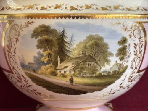 A magnificent pair of Flight, Barr & Barr Worcester Ice Pails c.1813