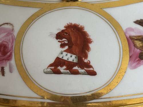 A Flight, Barr and Barr Worcester Porcelain Entrée Dish c.1815 - 1820