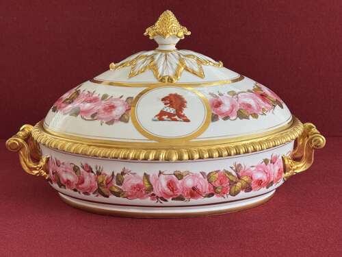 A Flight, Barr and Barr Worcester Porcelain Entrée Dish c.1815 - 1820