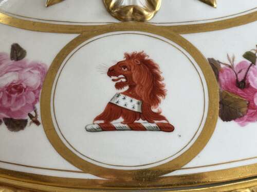 A Flight, Barr and Barr Worcester Porcelain Entrée Dish c.1815 - 1820