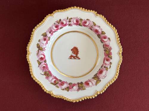 A Flight, Barr & Barr Worcester Porcelain Soup Plate c.1815 – 1820