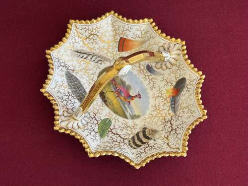 A Flight, Barr and Barr Worcester Porcelain Basket c.1815 - 1820